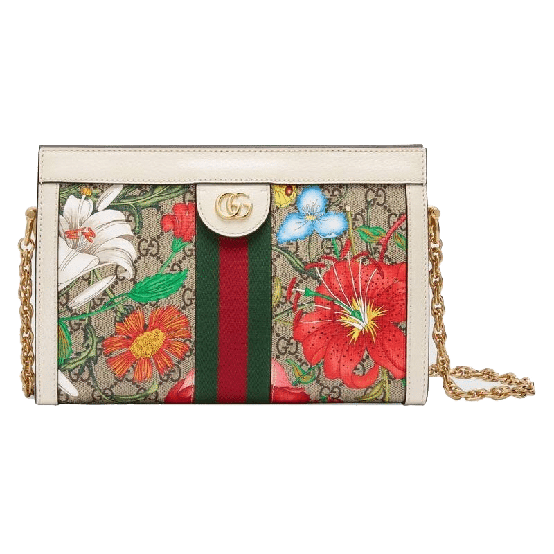 Gucci Ophidia GG Flora small shoulder bag