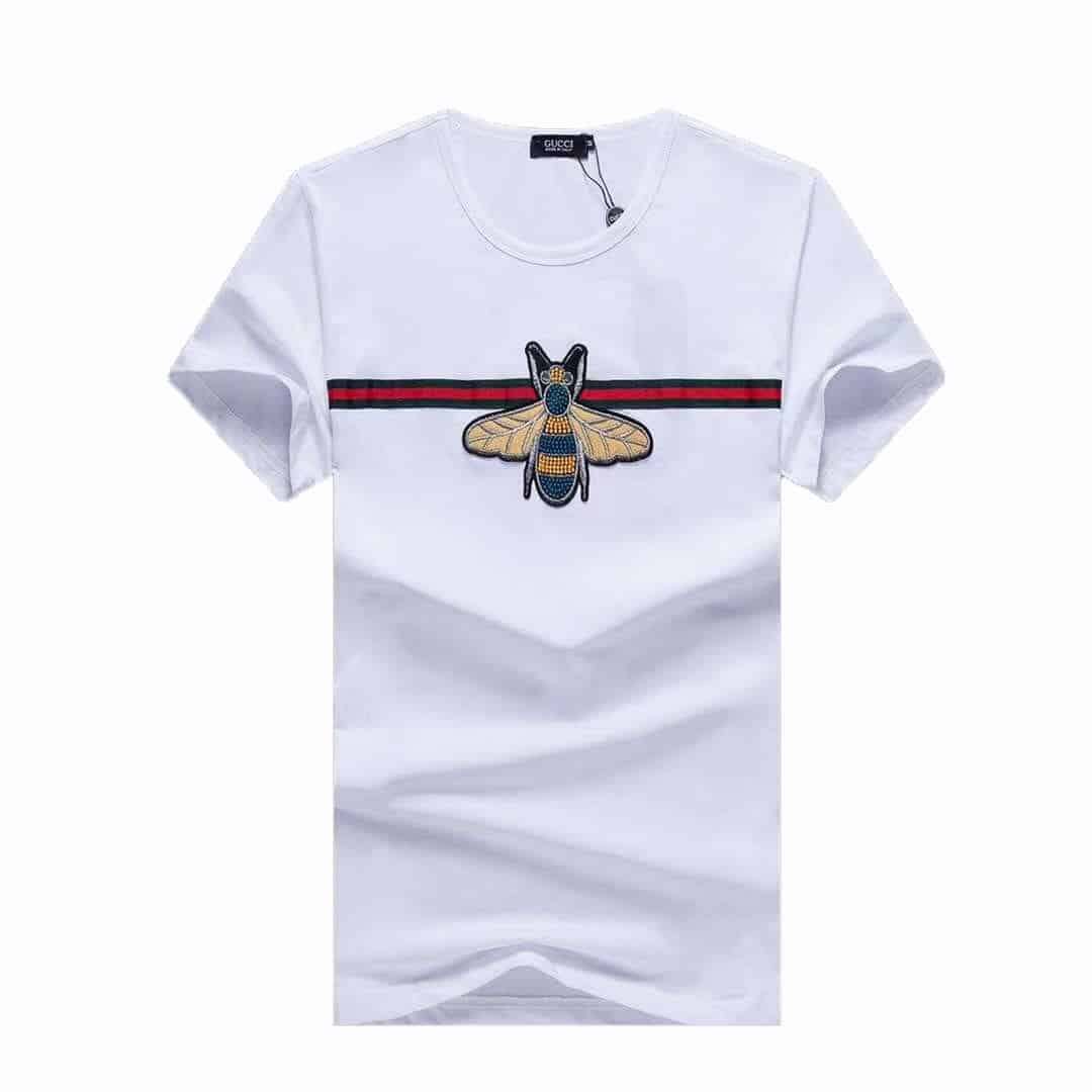 Gucci Men T-Shirt with Bee Print