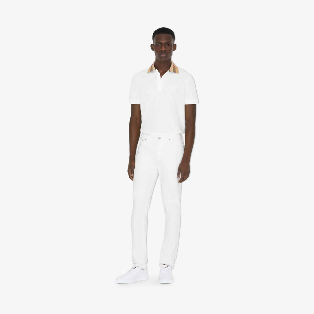 Cotton Polo ShirtPrice undefined Colour: White