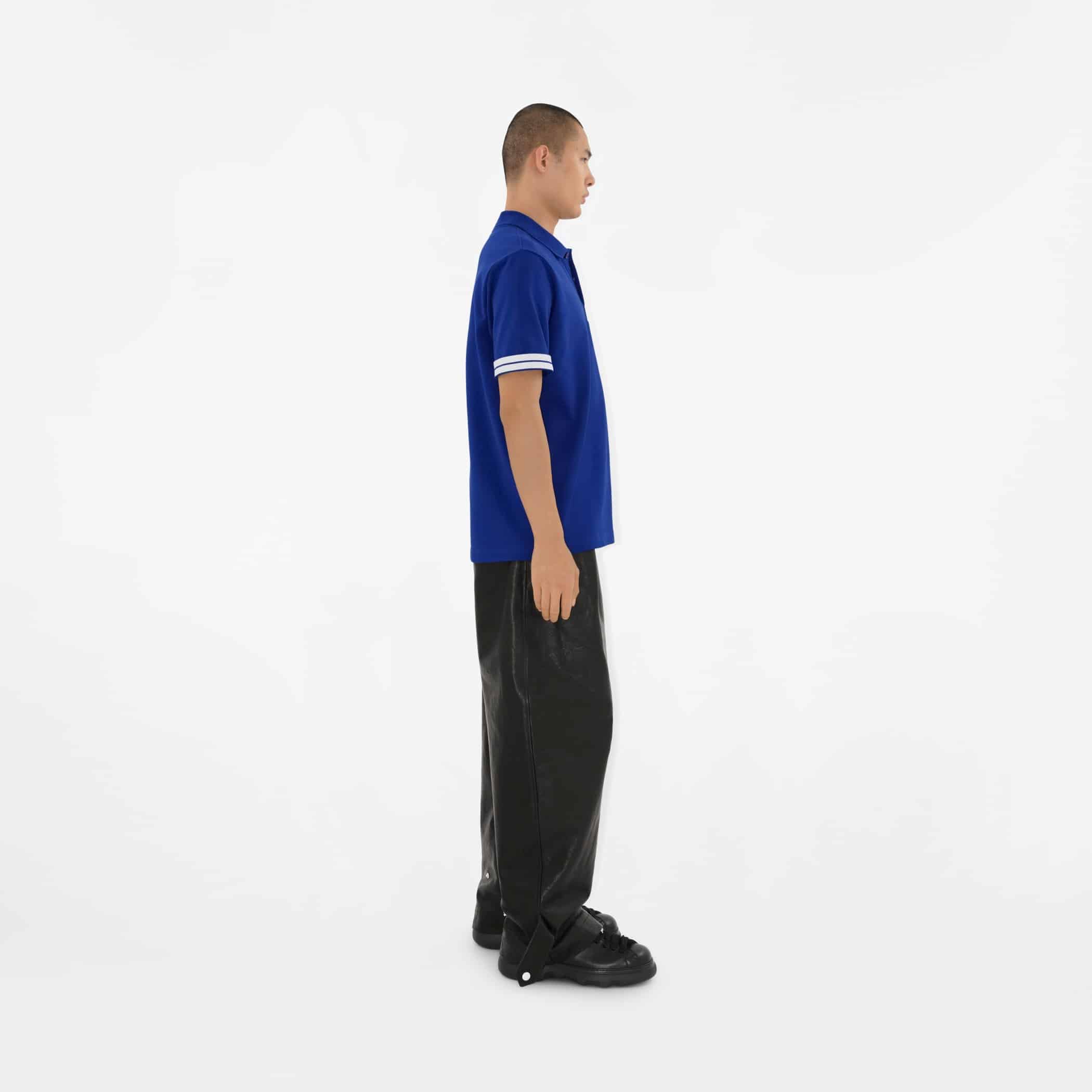 Cotton Polo ShirtPrice undefined Colour: Knight