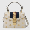 Gucci Sylvie Bee Star mini leather bag