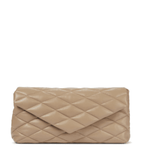 SAINT LAURENT Sade Puffer quilted leather clutch
