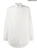 Gucci embroidered logo Oxford shirt