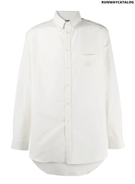 Gucci embroidered logo Oxford shirt