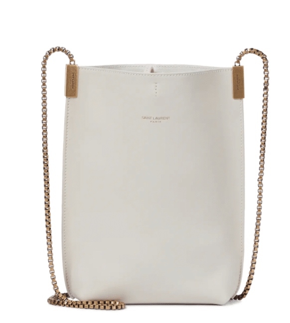 SAINT LAURENT Suzanne Mini leather shoulder bag