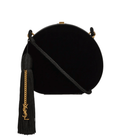 SAINT LAURENT Small velvet crossbody bag