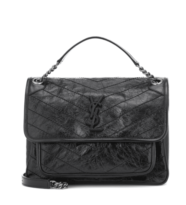 SAINT LAURENT Medium Niki leather shoulder bag