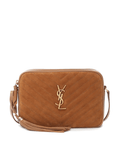 SAINT LAURENT Lou Camera suede crossbody bag