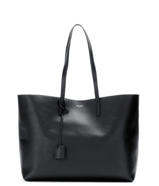 SAINT LAURENT Leather shopper
