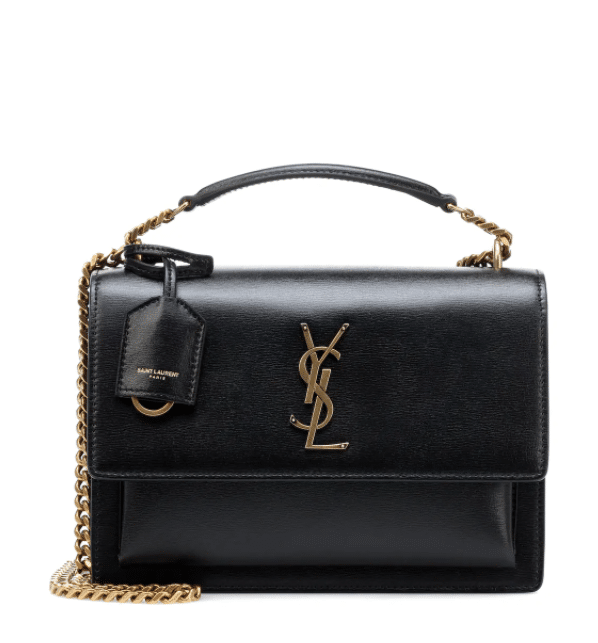 SAINT LAURENT Medium Sunset Monogram leather shoulder bag