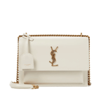 SAINT LAURENT Sunset Monogram Medium leather shoulder bag