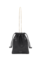 SAINT LAURENT Small leather pouch