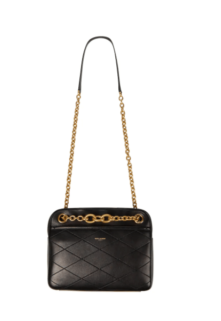 SAINT LAURENT Le Maillon Small leather crossbody bag