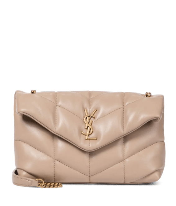 SAINT LAURENT Loulou Puffer Toy leather shoulder bag