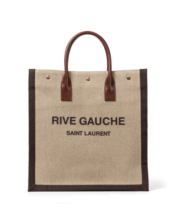 SAINT LAURENT Noe linen shopper