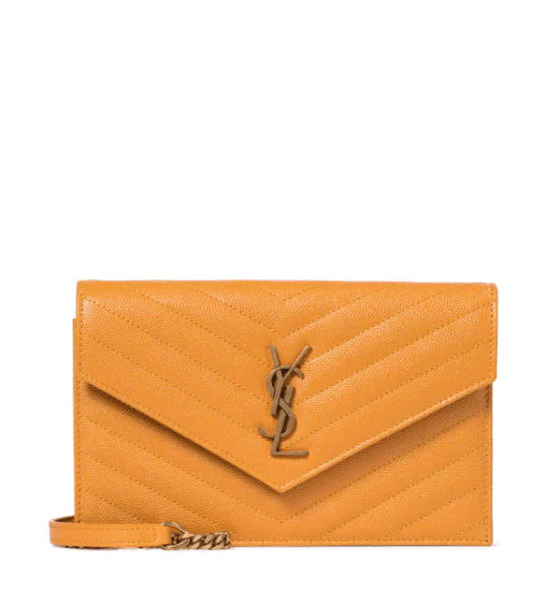 SAINT LAURENT Envelope Small leather shoulder bag