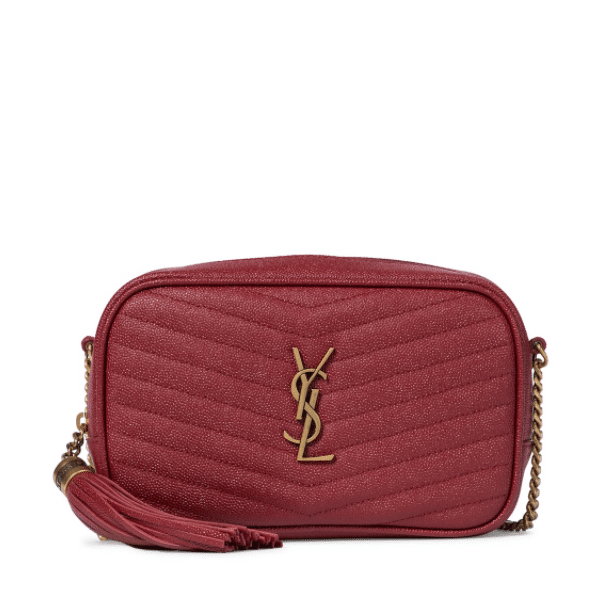 SAINT LAURENT Lou Camera Mini leather shoulder bag