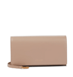 SAINT LAURENT Paris leather clutch