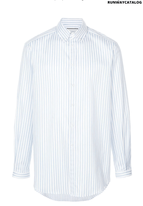 Gucci button-down striped shirt