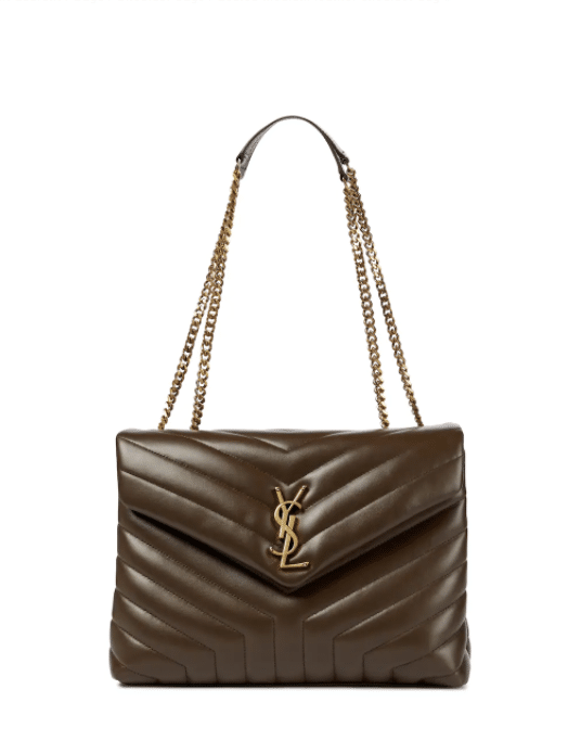 SAINT LAURENT Loulou Medium leather shoulder bag