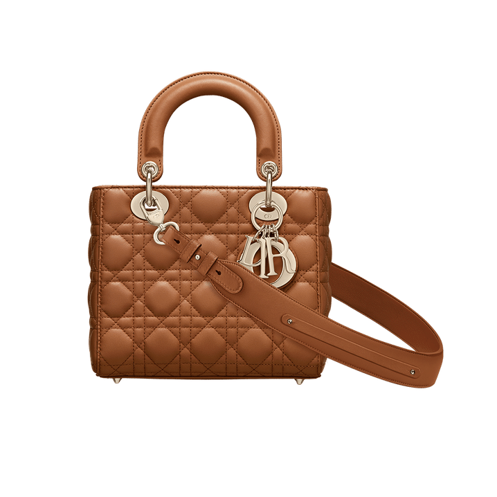 Christian Dior Camel My ABCDior Lambskin Bag