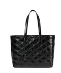 SAINT LAURENT Shopping E/W quilted leather tote