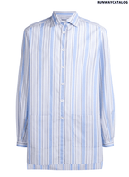 Gucci striped oversized shirt