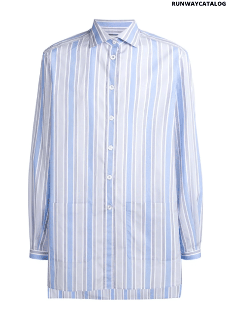 Gucci striped oversized shirt