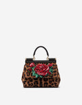 Dolce &amp; Gabbana Medium Sicily Bag in Leopard Print