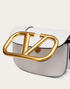 Valentino Small Supervee Neon Calfskin Crossbody Bag