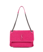 SAINT LAURENT Niki Medium tweed shoulder bag