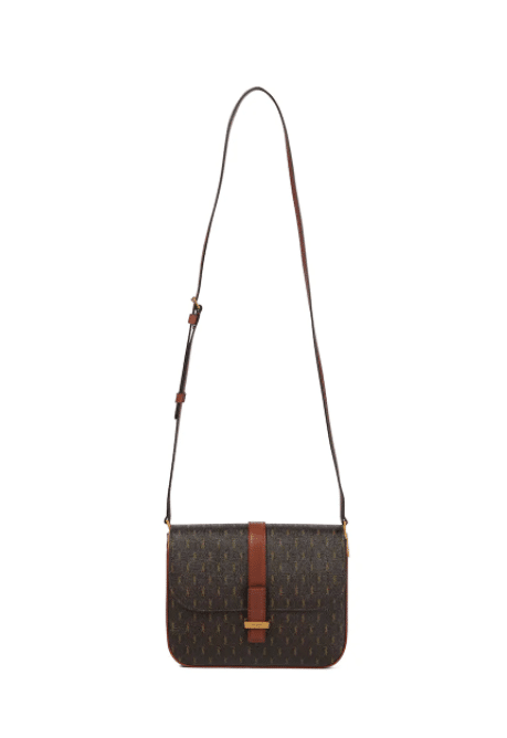SAINT LAURENT Monogramme Small faux leather crossbody bag