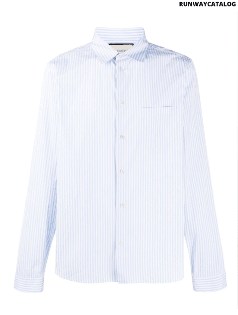 Gucci striped button up shirt