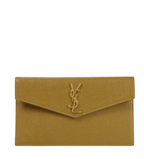 SAINT LAURENT Uptown Small leather clutch
