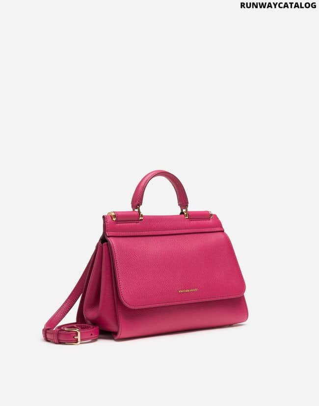 DOLCE &amp; GABBANA SOFT SMALL SICILY BAG IN CALFSKIN