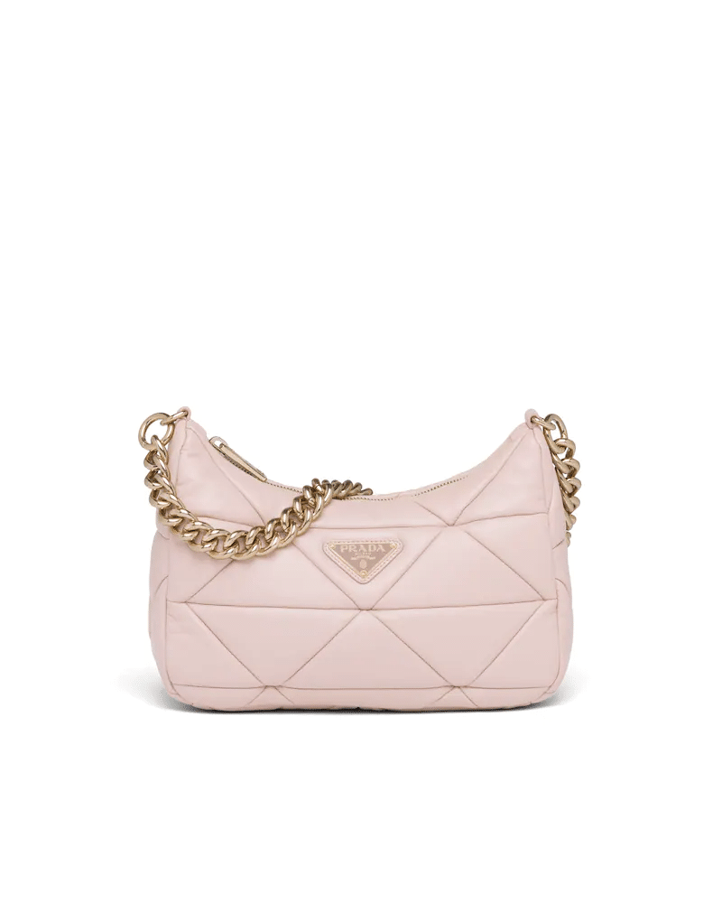 Prada Leather Patchwork Shoulder Bag