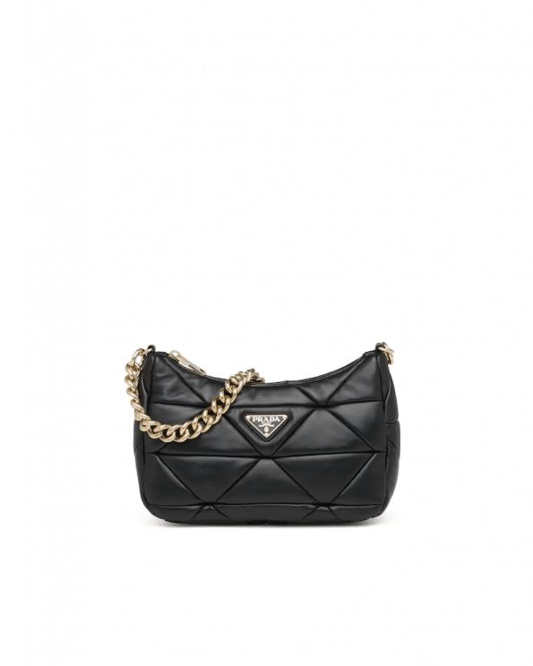 Prada Leather Patchwork Shoulder Bag