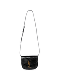 SAINT LAURENT Kaia Small croc-effect leather shoulder bag