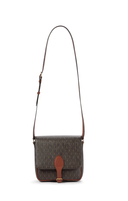 SAINT LAURENT Monogramme Small faux leather crossbody bag