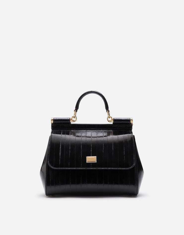 Dolce &amp; Gabbana Medium Sicily Bag in eel