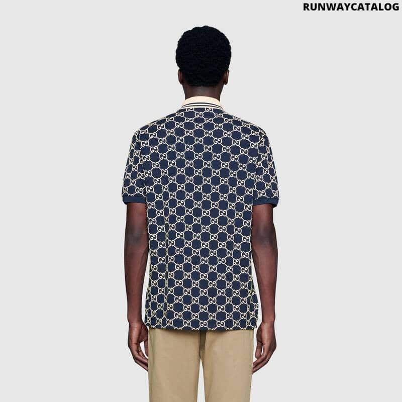 Gucci GG stretch cotton polo