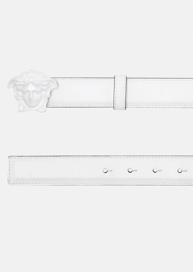 Versace La Medusa Leather Belt