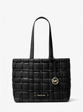 Michael Kors Ivy Medium Woven Tote Bag