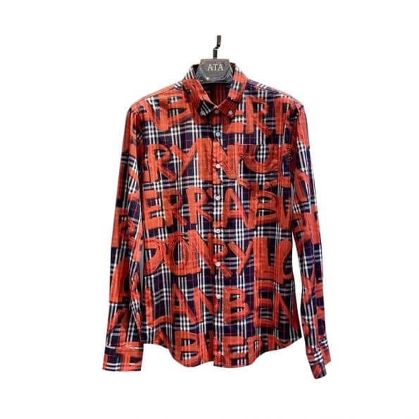 Burberry Long Sleeves Cotton Shirts