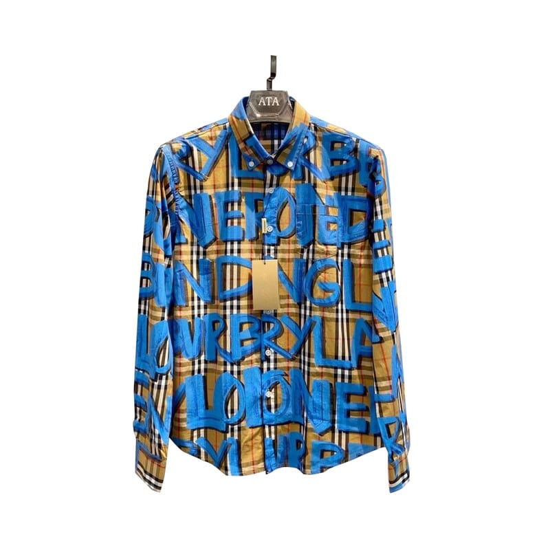 Burberry Long Sleeves Cotton Shirts