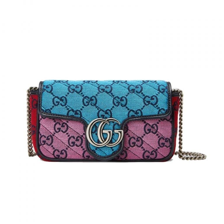 Gucci GG Marmont Multicolour Super Mini Bag