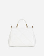 Dolce &amp; Gabbana Medium Sicily Bag in Aria Matelassé Calfskin
