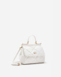 Dolce &amp; Gabbana Small Sicily Bag in Aria Matelassé Calfskin