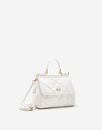 Dolce &amp; Gabbana Small Sicily Bag in Aria Matelassé Calfskin