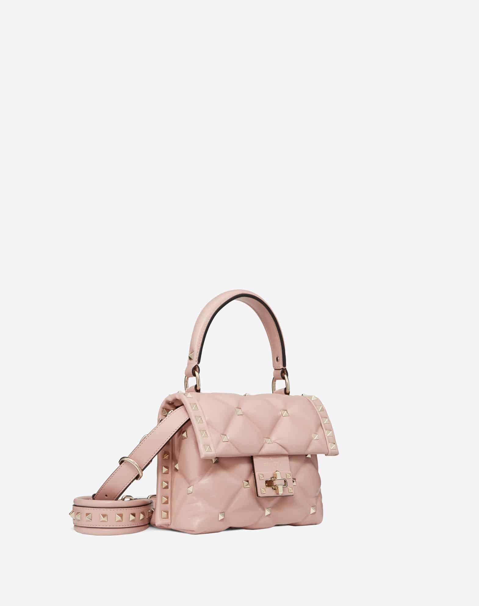 Valentino Mini Candystud Nappa Handbag